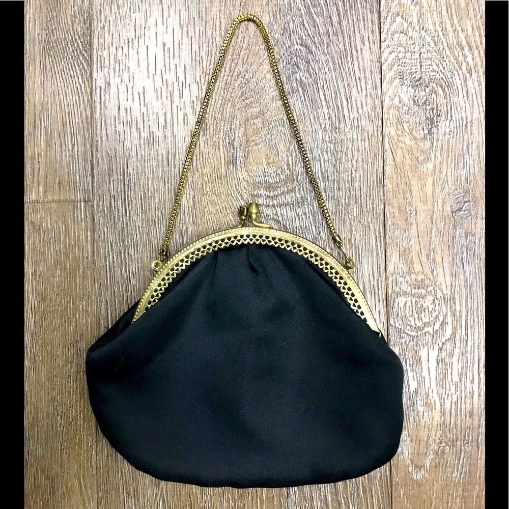 Vintage cocktail wristlet purse